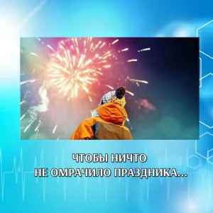 ЧТОБЫ НИЧТО НЕ ОМРАЧИЛО ПРАЗДНИКА...