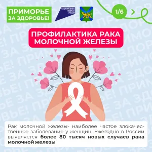 С 13 по 19 октября проводится Неделя борьбы с раком молочной железы. 