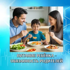 ПИТАНИЕ РЕБЁНКА - ОБЯЗАННОСТЬ РОДИТЕЛЕЙ
