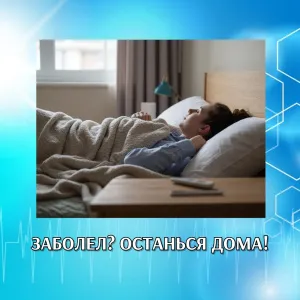 ЗАБОЛЕЛ? ОСТАНЬСЯ ДОМА!