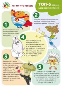 Рекомендации от экспертов проекта Роспотребнадзора «Здоровое питание» созданы в рамках спецпроекта «Ты то, что ты ешь».