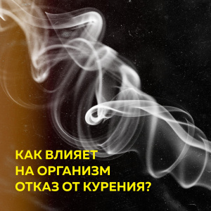 Курение вредит здоровью. Отказ от него начнет приносить пользу организму буквально с первых часов - и будет полезен еще долгие годы 